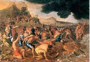 Nicolas Poussin Crossing of the Red Sea oil painting